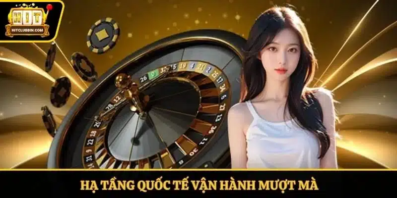 Hạ tầng quốc tế vận hành mượt mà