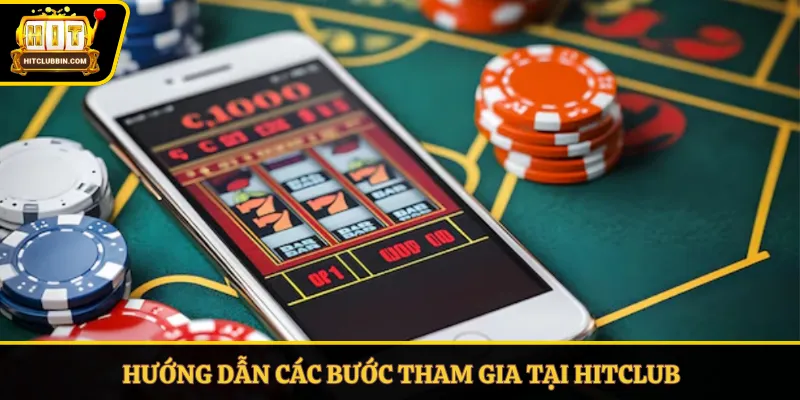 Người mới thực hiện theo hướng dẫn tham gia Hitclub