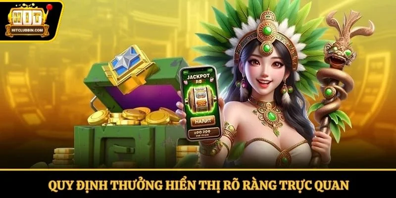 Quy định thưởng hiển thị rõ ràng trực quan