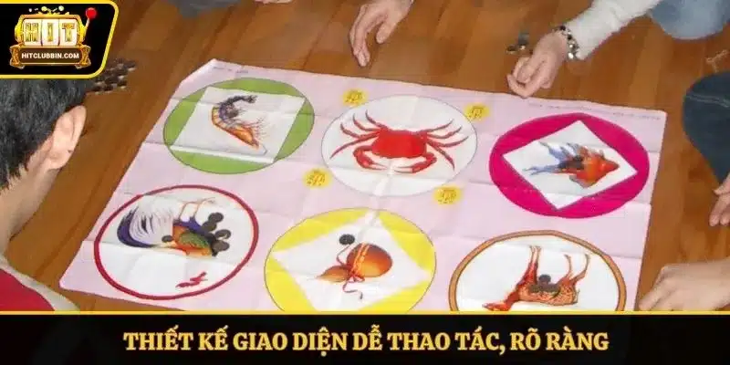 Thiết kế giao diện dễ thao tác, rõ ràng
