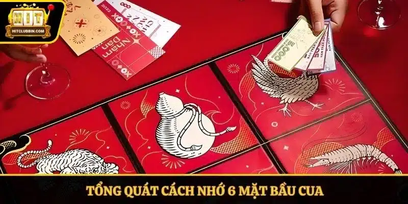 Cách Nhớ 6 Mặt Bầu Cua Với Bí Quyết Dân Gian Hiệu Quả 5 Tổng quát cách nhớ 6 mặt bầu cua