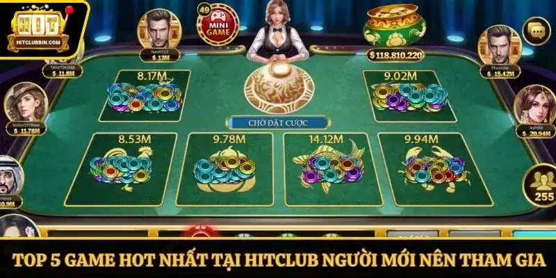 Top 5 game hot nhất tại Hitclub