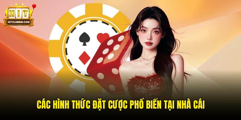 Game Tài Xỉu - Tận Hưởng Thú Vui Tại Thương Hiệu Hitclub 6 Các hình thức đặt cược phổ biến tại nhà cái
