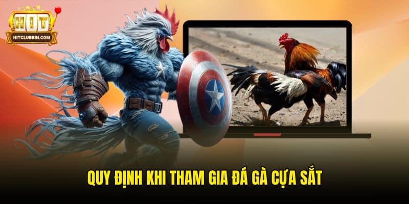 Hướng Dẫn Cách Đá Gà Cựa Sắt Miền Tây Tại Nhà Cái Hitclub 6 Quy định khi tham gia đá gà cựa sắt